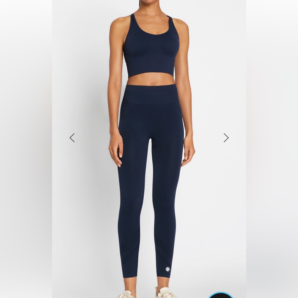 Navy Tory Burch Workout Set